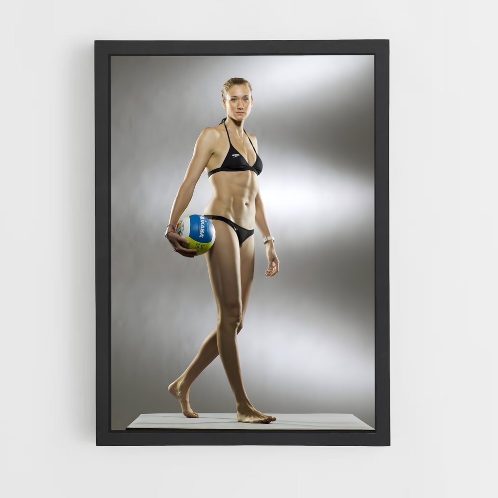 Poster Kerri walsh – affiche Beach-volley (vue 2)